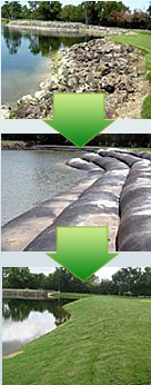 Geotube Installation - Erosion Barrier